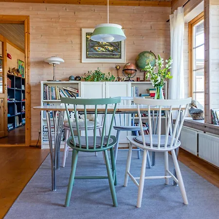 Wooden House Overlooking Svanninge Bakker Vakantiehuis