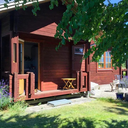 Wooden House Overlooking Svanninge Bakker Vakantiehuis *